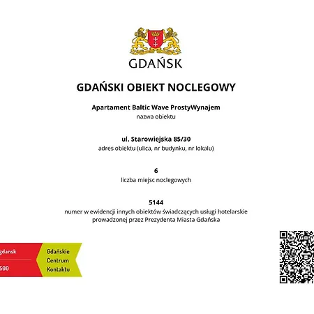 Baltic Wave Prostywynajem Apartment